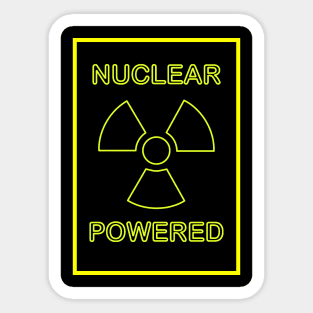 Nuclear Powered Sticker